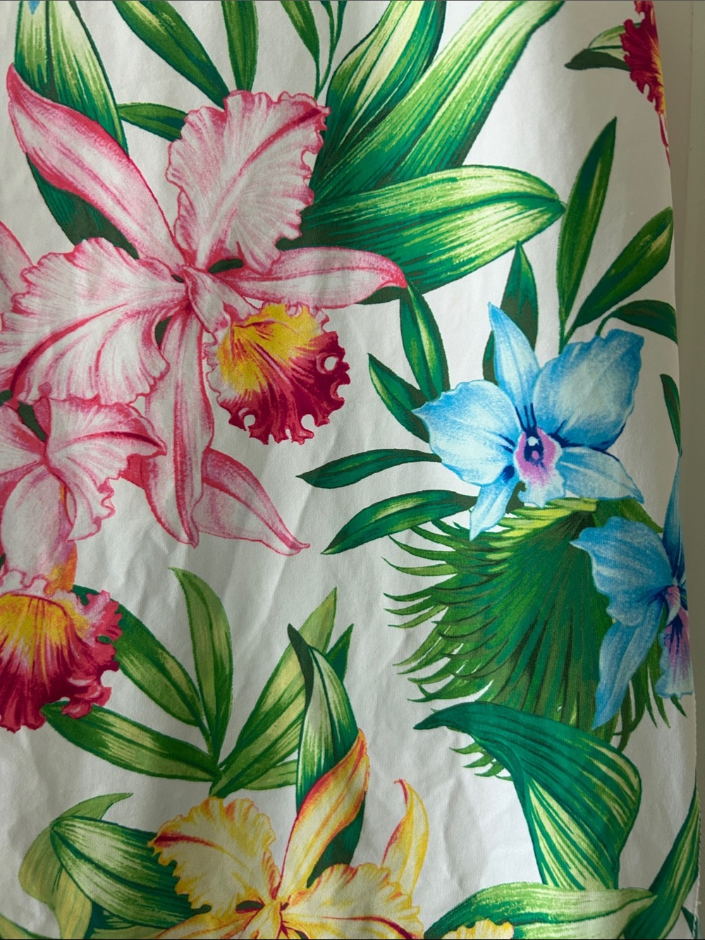 Tommy Bahama Orchid Garden Romper Dress Sz S w MEASUREMENTS w Shorts - Picture 12 of 15